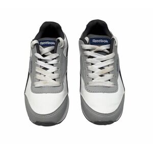 Reebok Boys Shoe's Royal Classic Blue Grey White Sneaker Size 12
